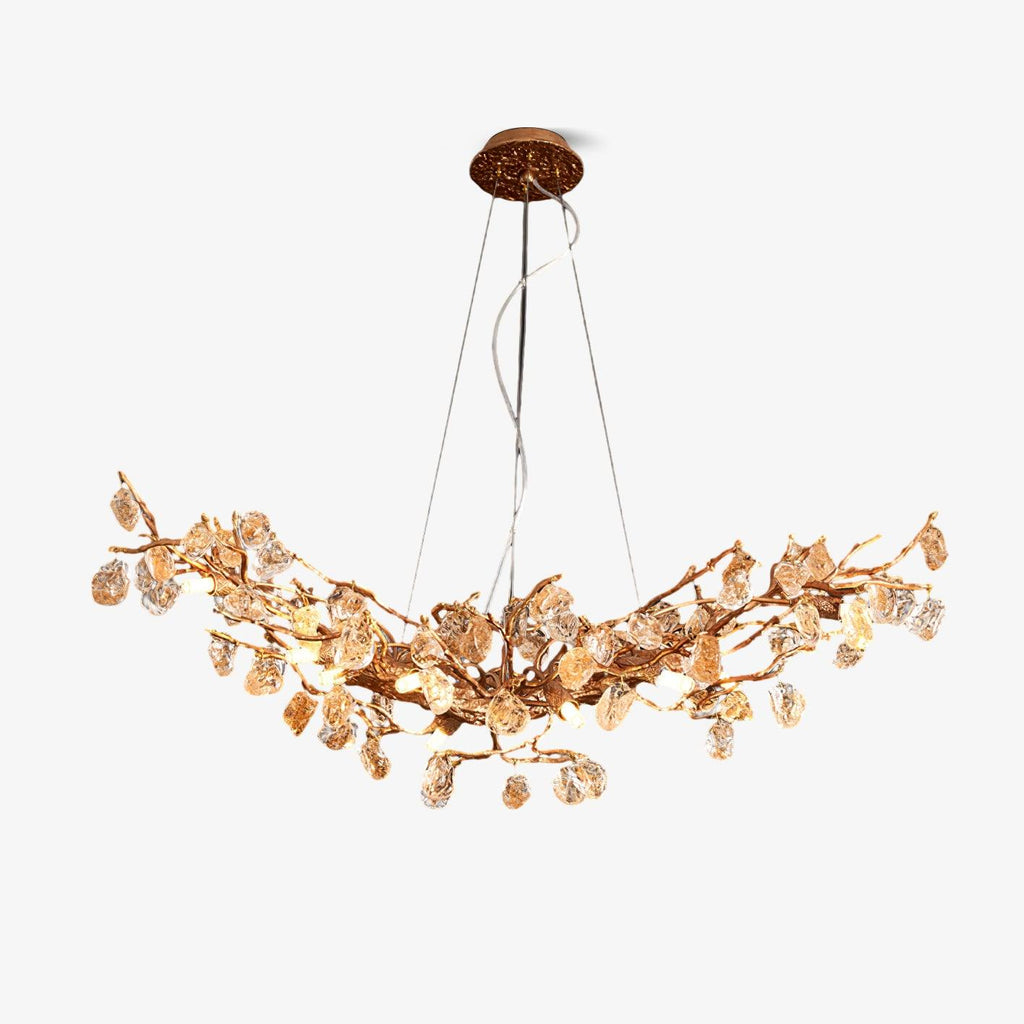 Savenwynne Crystal Chandelier-Moonnatur