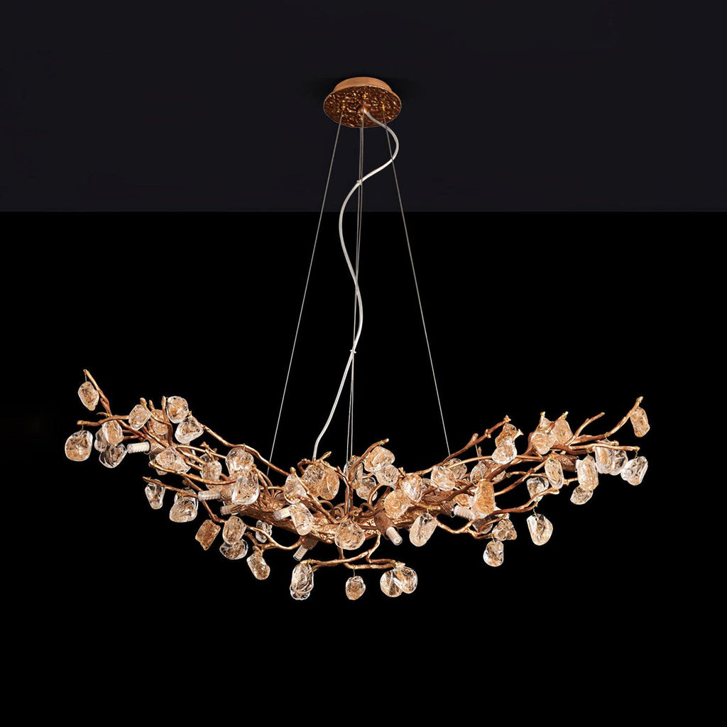 Savenwynne Crystal Chandelier-Moonnatur