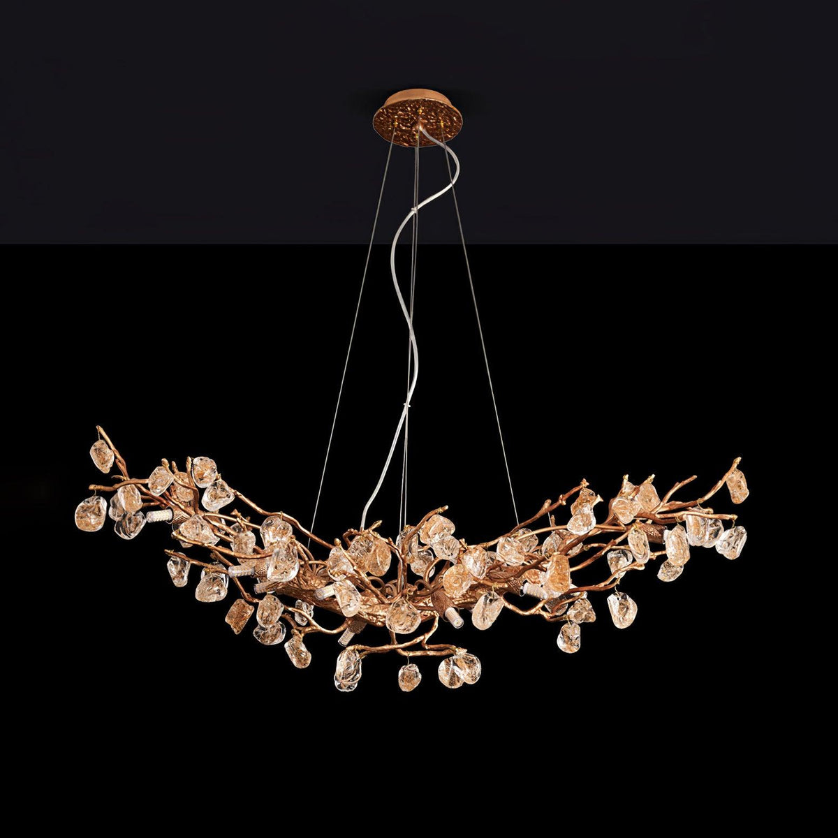 Savenwynne Crystal Chandelier-Moonnatur