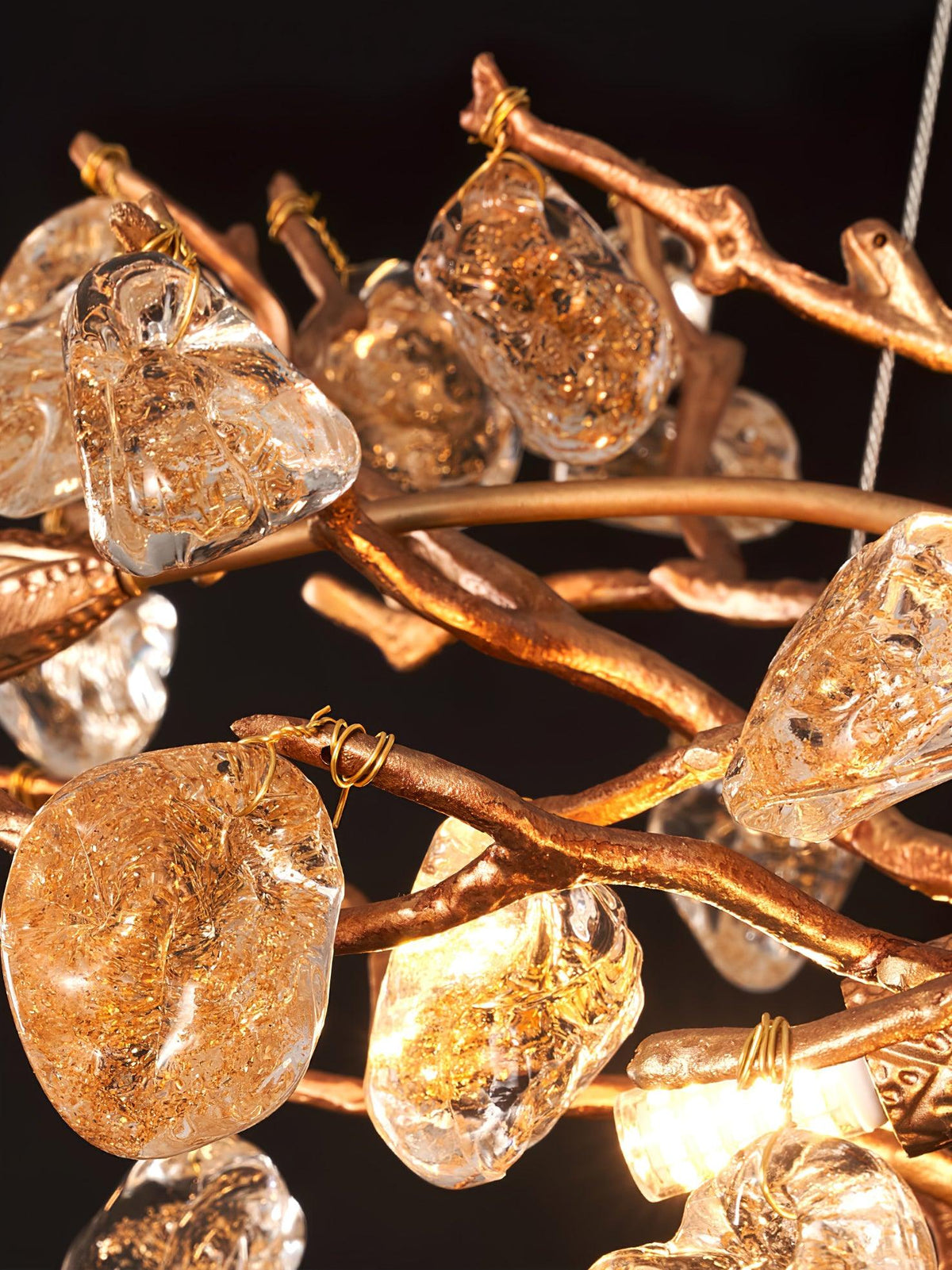 Savenwynne Crystal Chandelier-Moonnatur