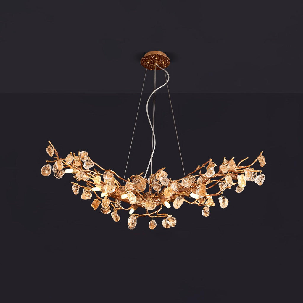 Savenwynne Crystal Chandelier-Moonnatur