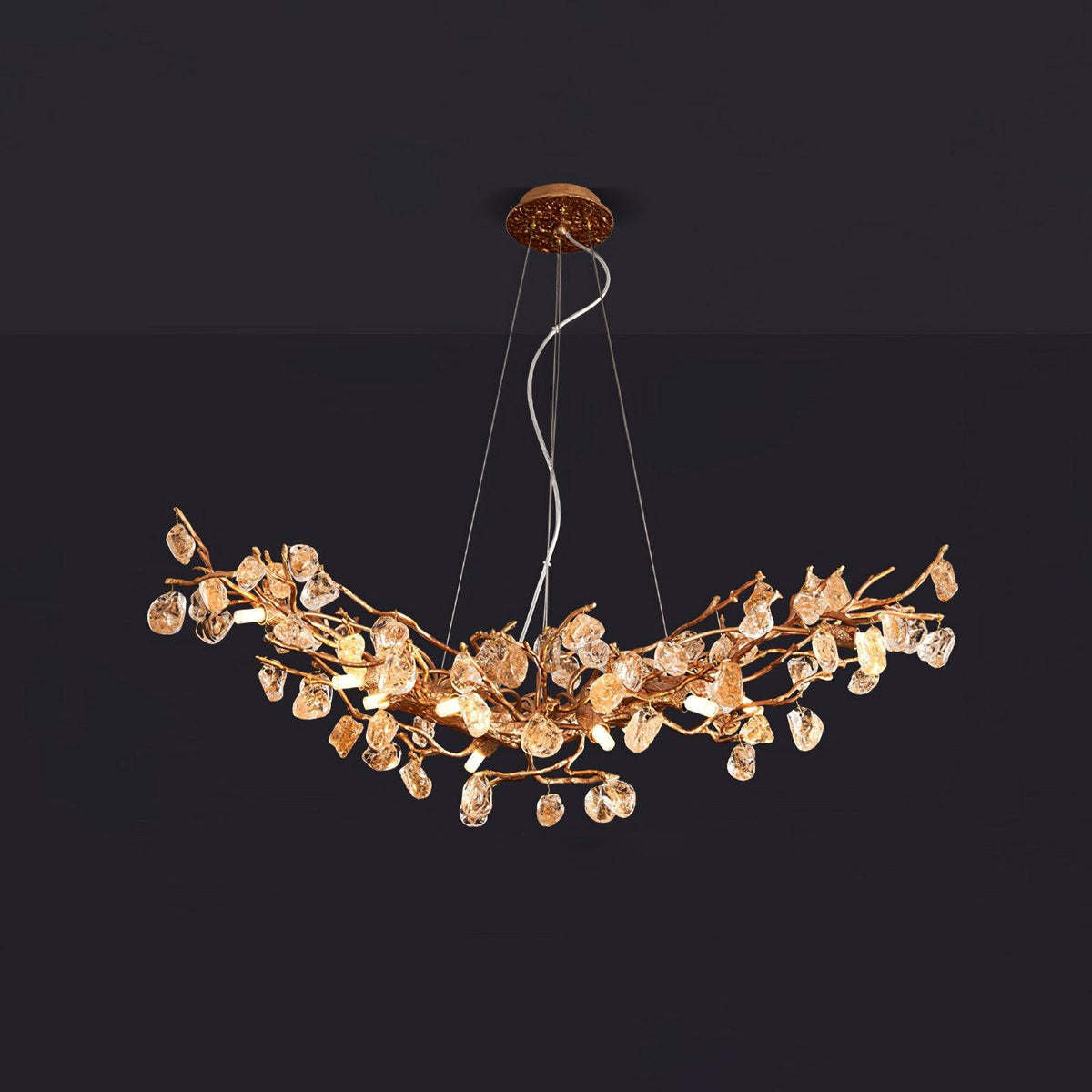 Savenwynne Crystal Chandelier-Moonnatur