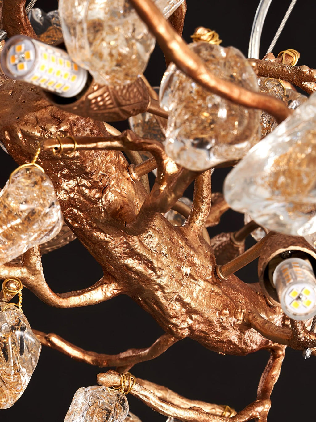 Savenwynne Crystal Chandelier-Moonnatur