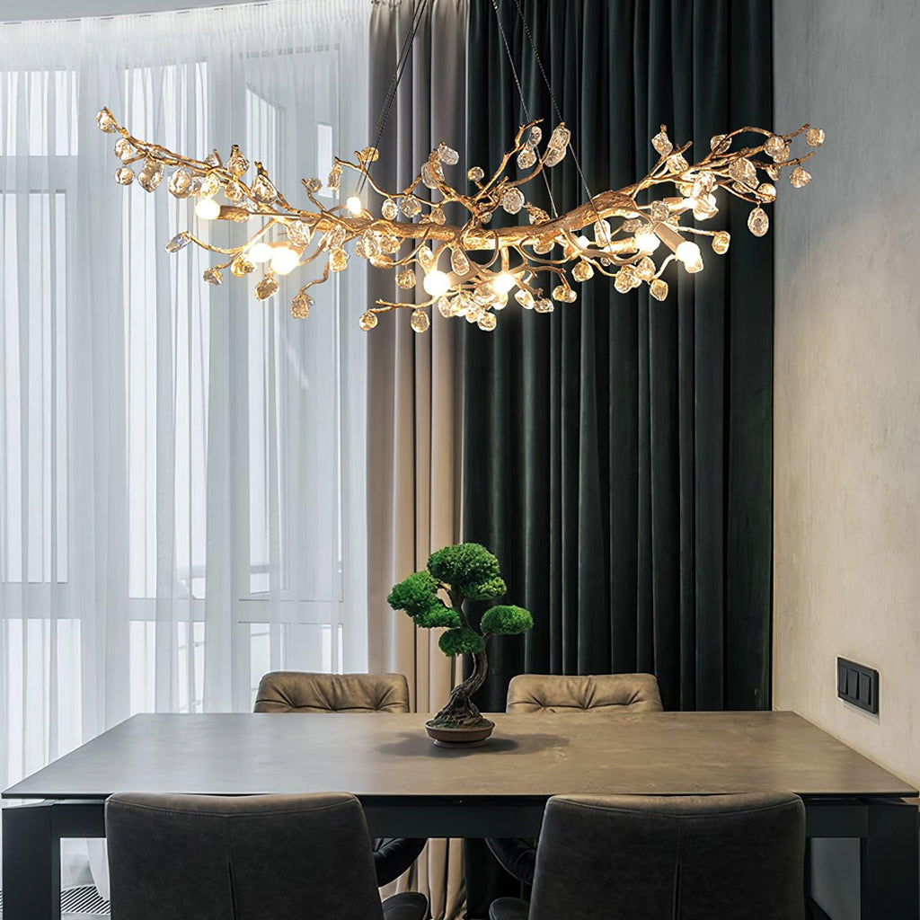 Savenwynne Crystal Chandelier-Moonnatur
