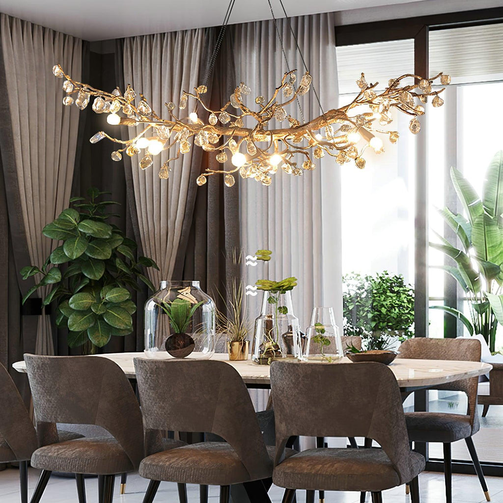 Savenwynne Crystal Chandelier-Moonnatur