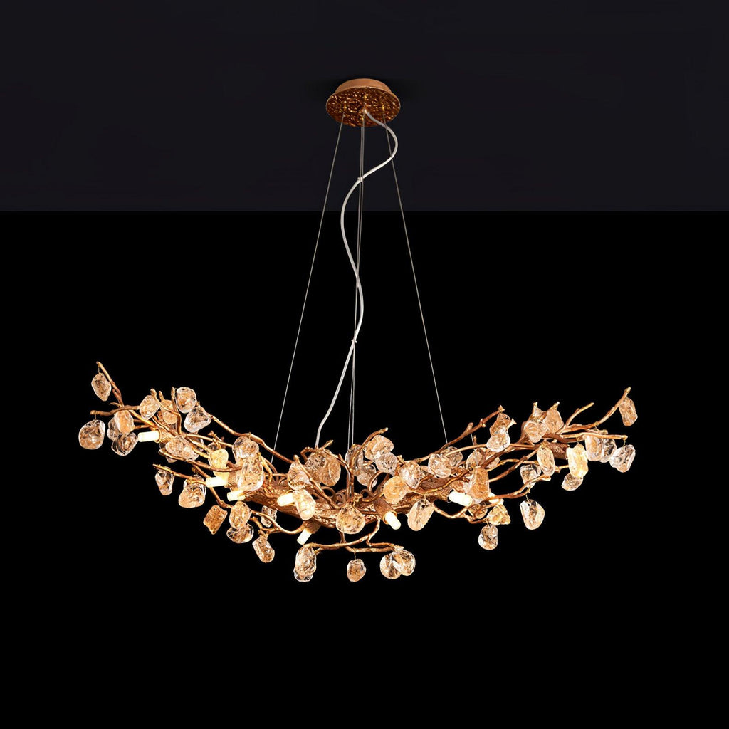 Savenwynne Crystal Chandelier-Moonnatur