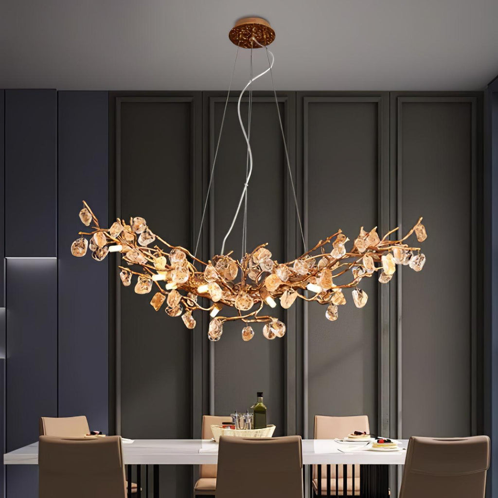 Savenwynne Crystal Chandelier-Moonnatur
