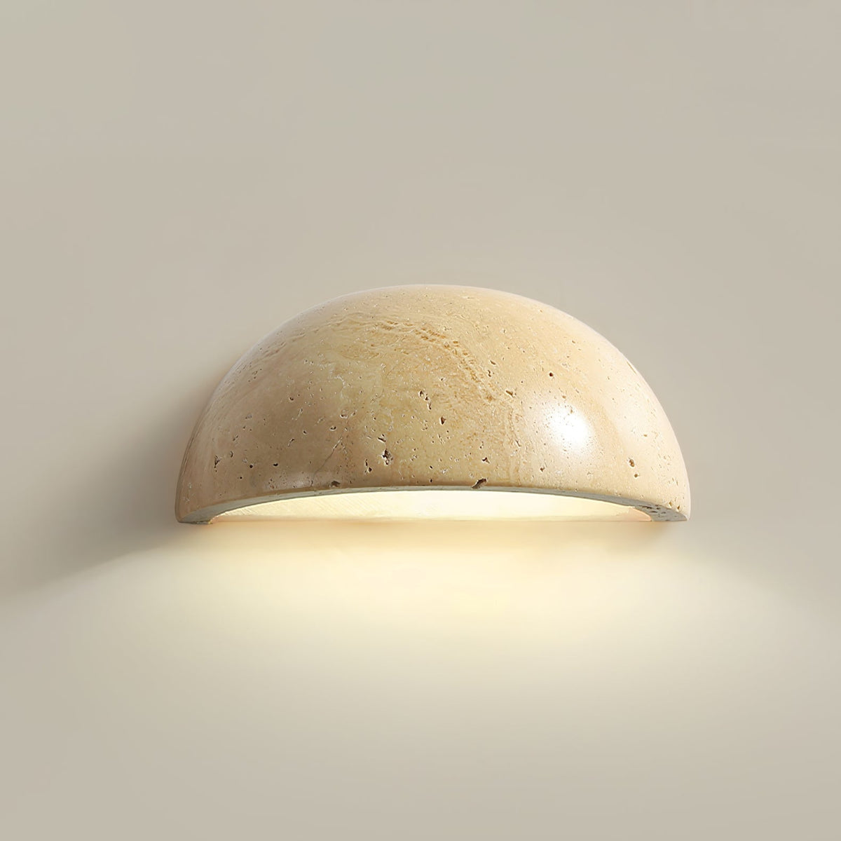 Ivrenford Travertine Wall Light-Moonnatur