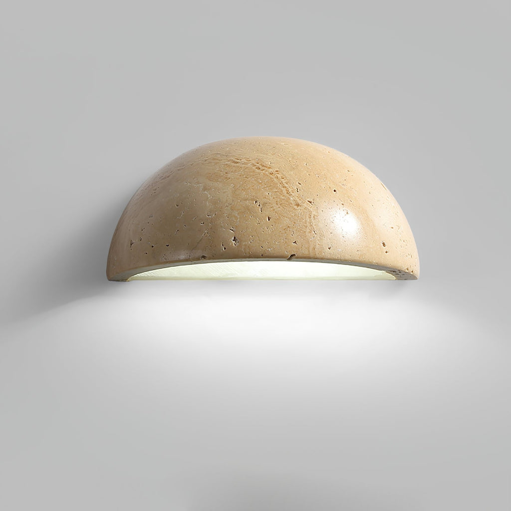 Ivrenford Travertine Wall Light-Moonnatur