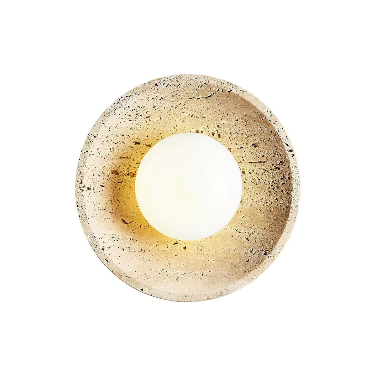 Jardenmoss Travertine Wall Light-Moonnatur