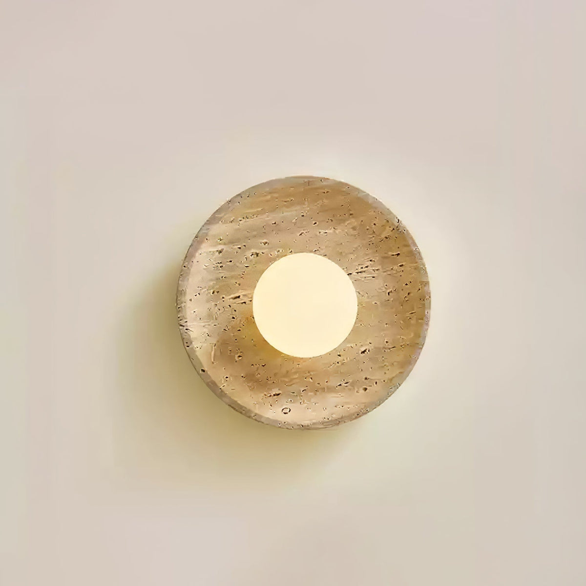 Jardenmoss Travertine Wall Light-Moonnatur
