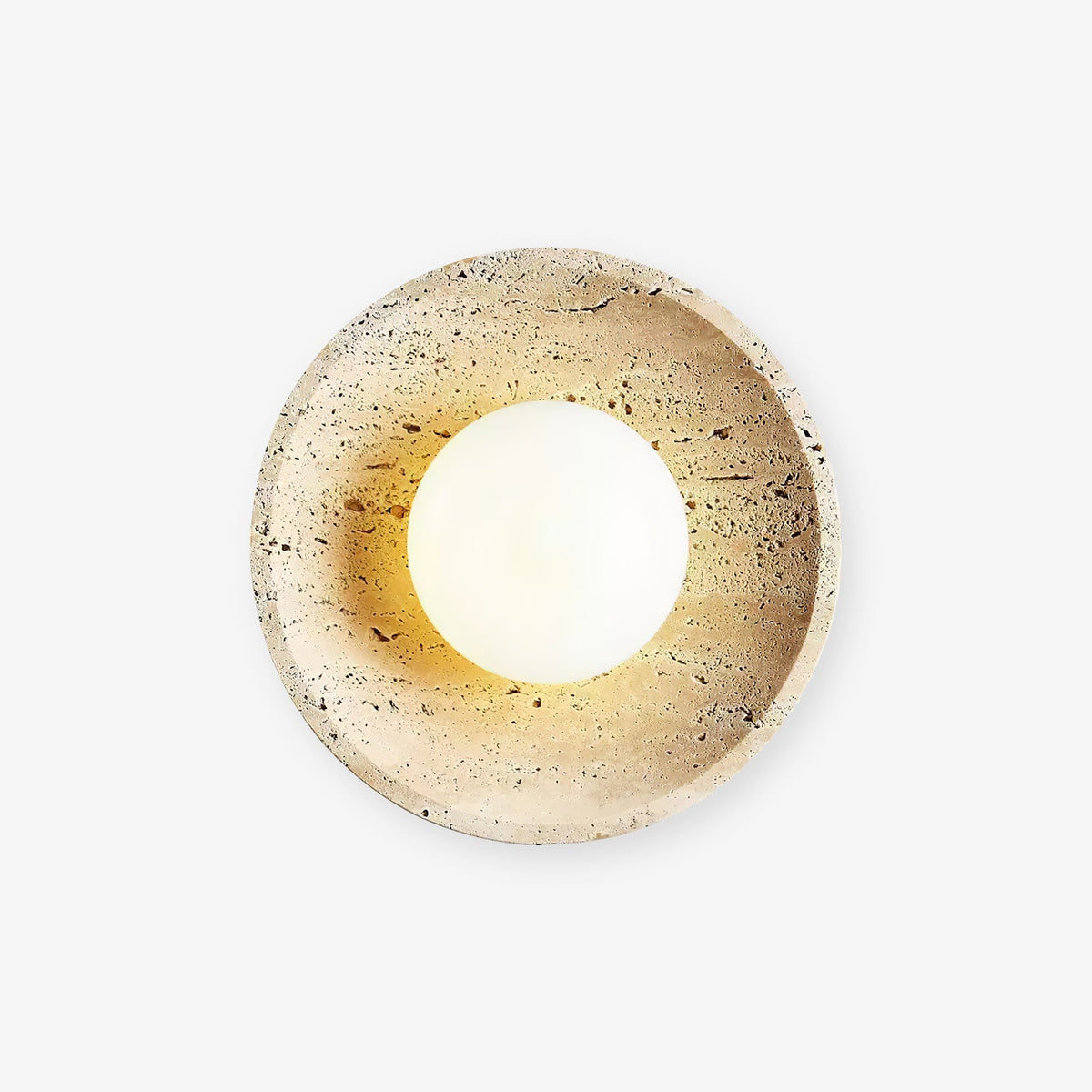 Jardenmoss Travertine Wall Light-Moonnatur
