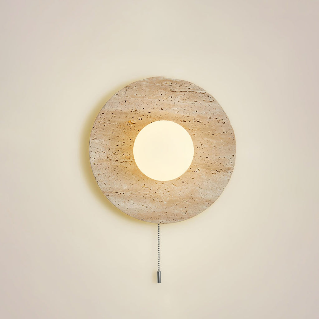 Jardenmoss Travertine Wall Light-Moonnatur