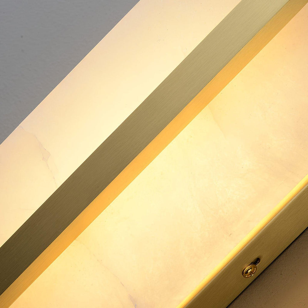 Wilvenfield Alabaster Wall Light-Moonnatur