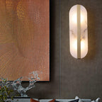 Wilvenfield Alabaster Wall Light-Moonnatur
