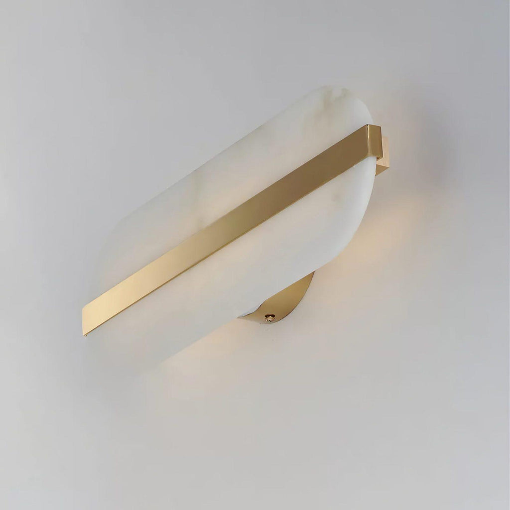 Wilvenfield Alabaster Wall Light-Moonnatur