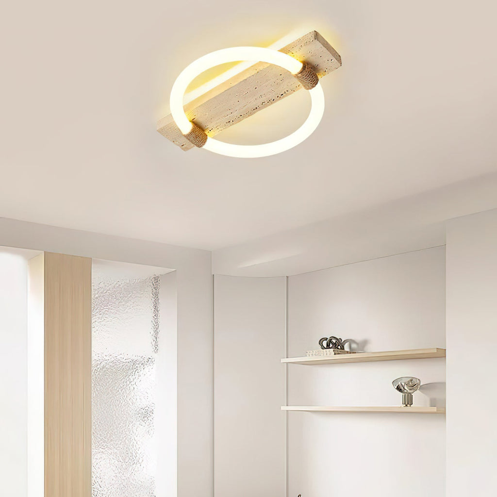 Mardenlark Travertine Wall Light-Moonnatur