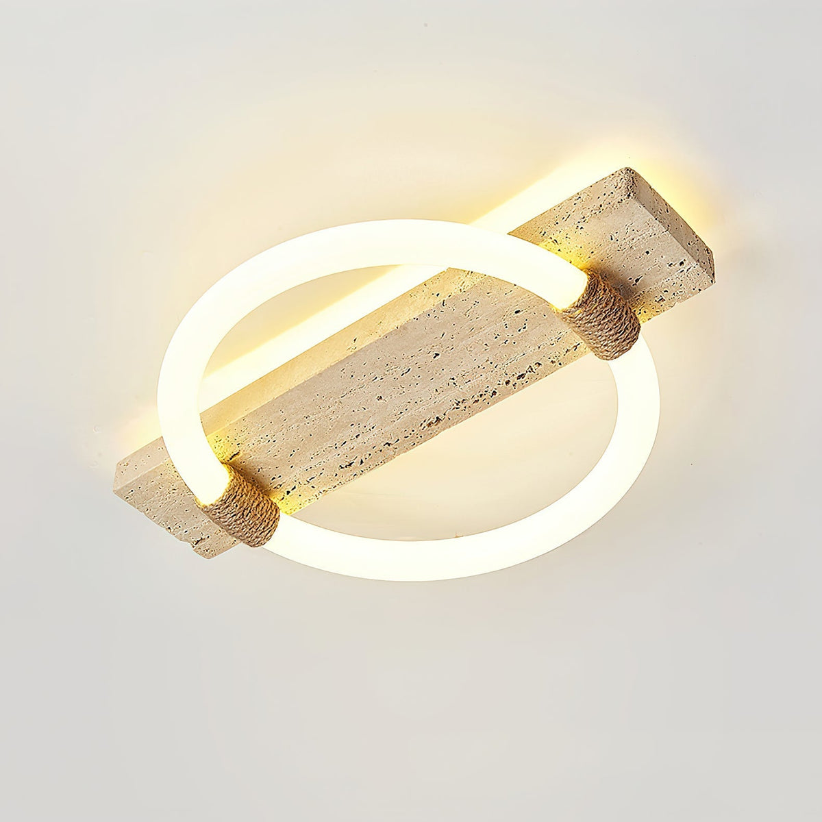 Mardenlark Travertine Wall Light-Moonnatur