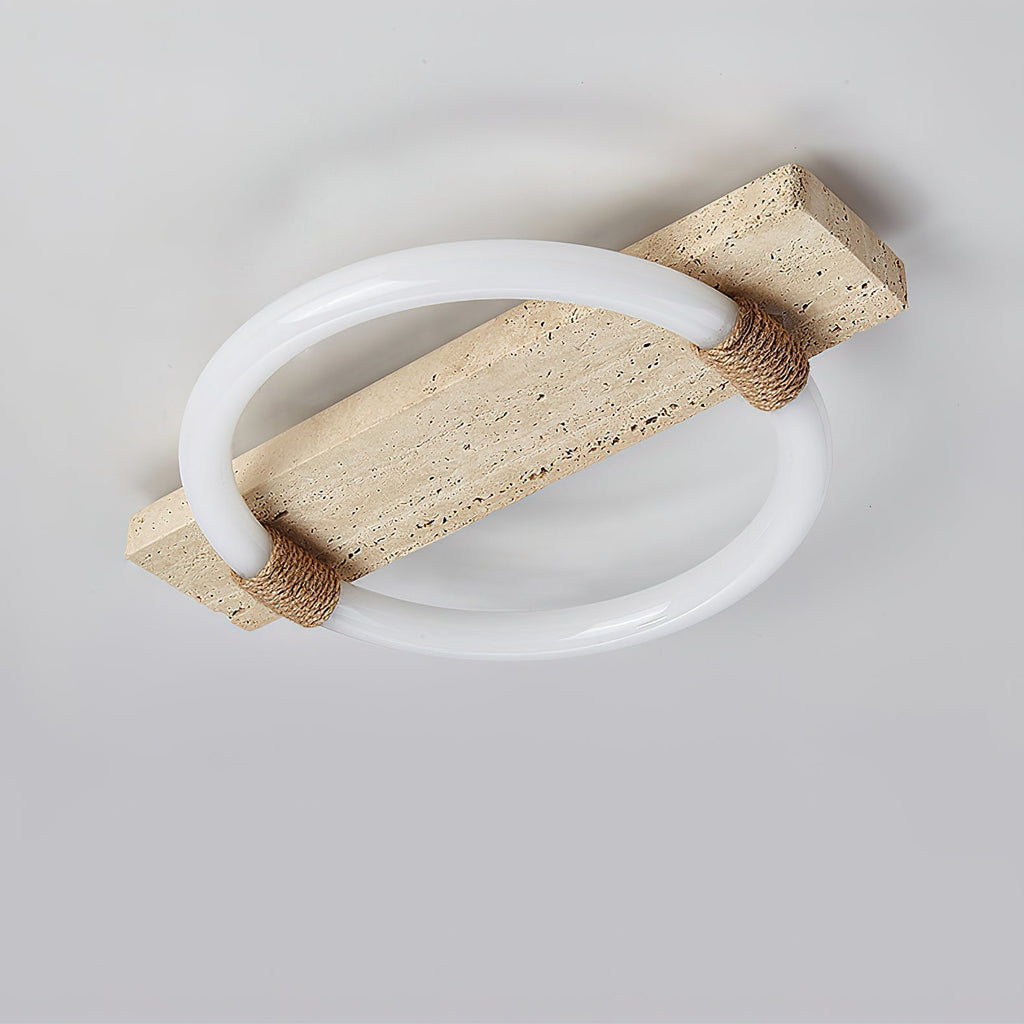 Mardenlark Travertine Wall Light-Moonnatur