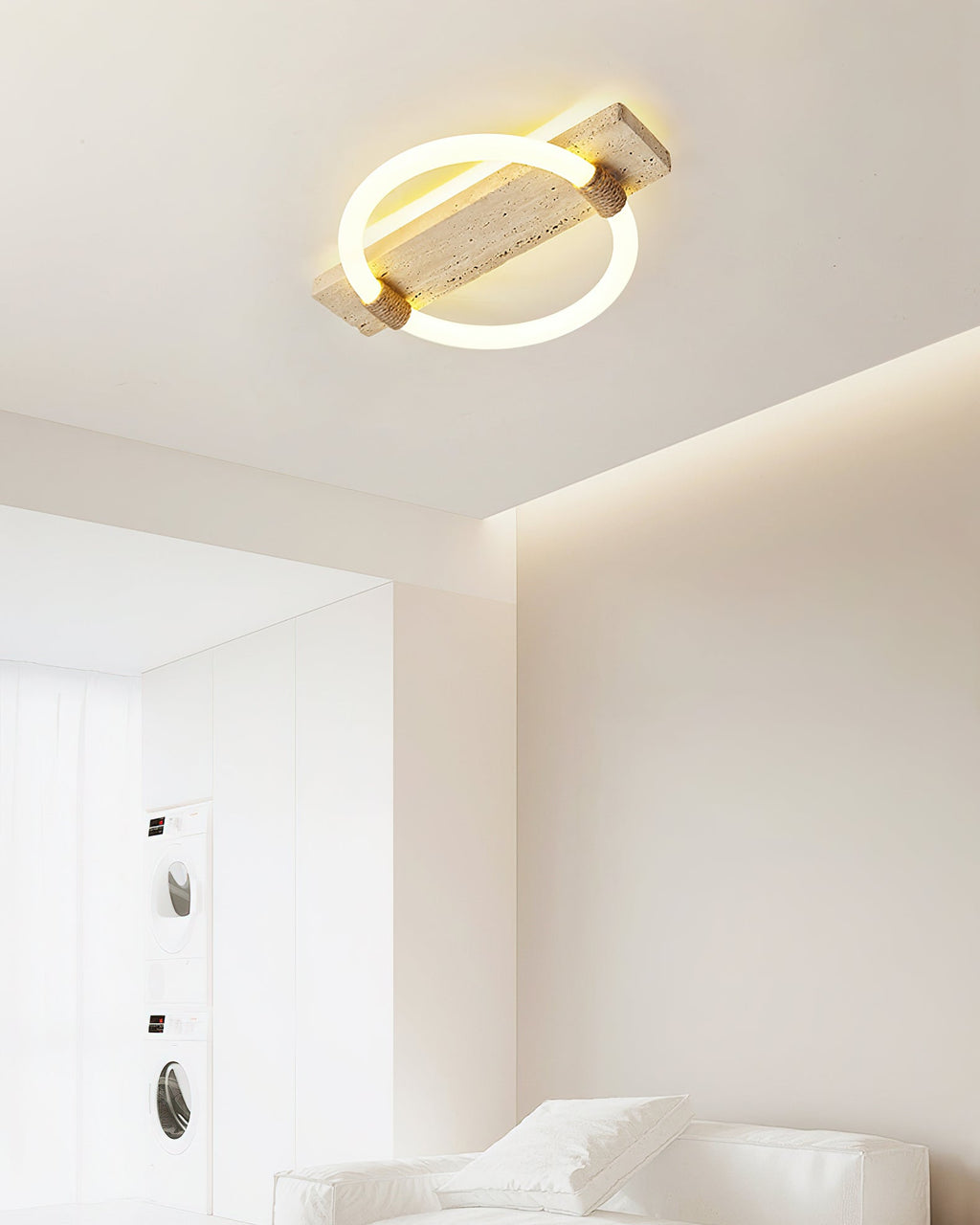 Mardenlark Travertine Wall Light-Moonnatur