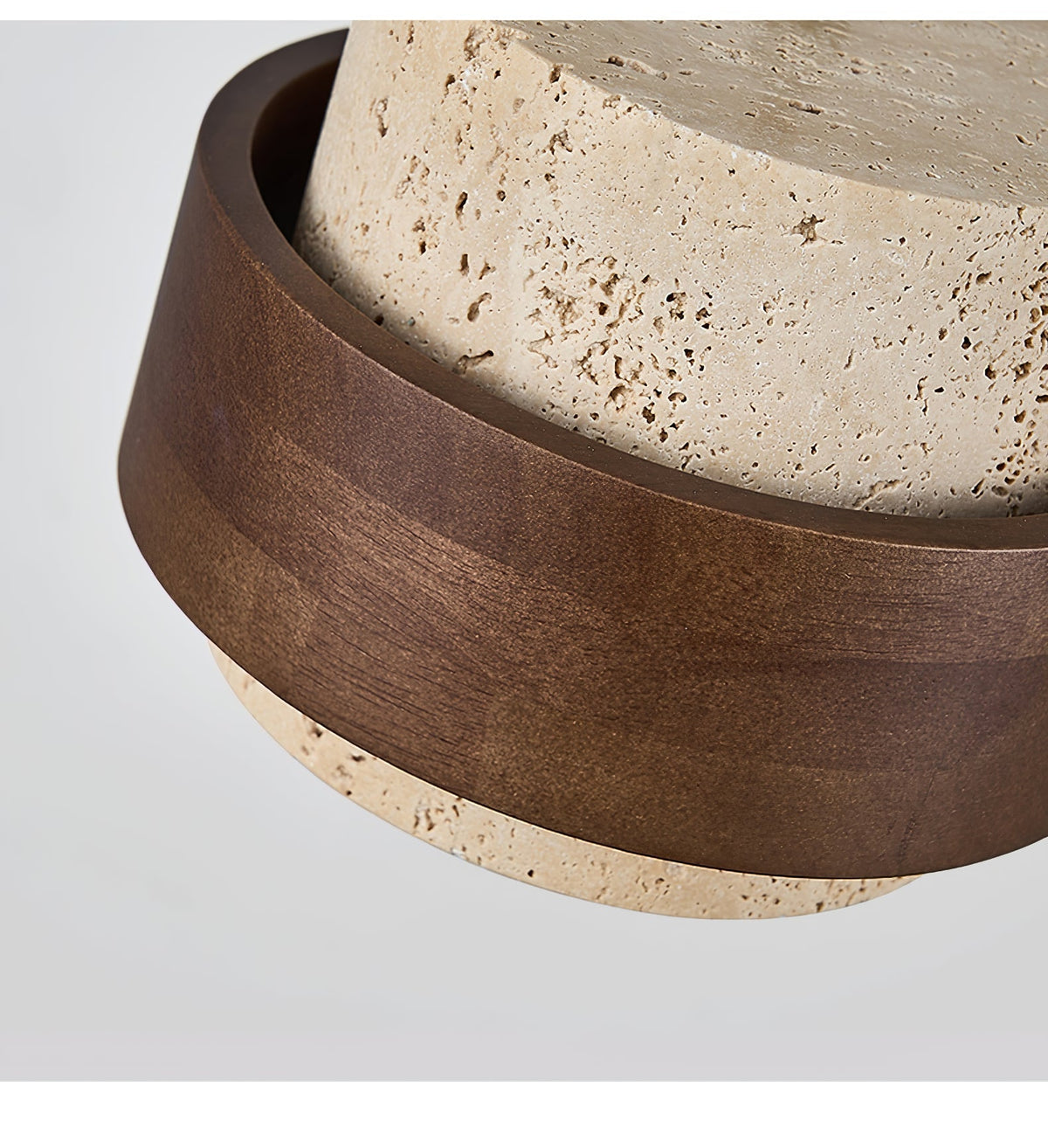 Ulvenvale Travertine Ceiling Light-Moonnatur