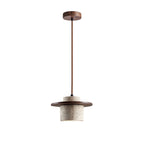 Wardenford Travertine Pendant Light-Moonnatur