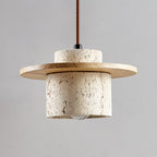 Wardenford Travertine Pendant Light-Moonnatur