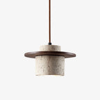 Wardenford Travertine Pendant Light-Moonnatur