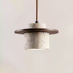 Wardenford Travertine Pendant Light-Moonnatur