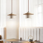 Wardenford Travertine Pendant Light-Moonnatur