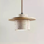 Wardenford Travertine Pendant Light-Moonnatur