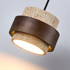 Deldenora Travertine Wall Light-Moonnatur