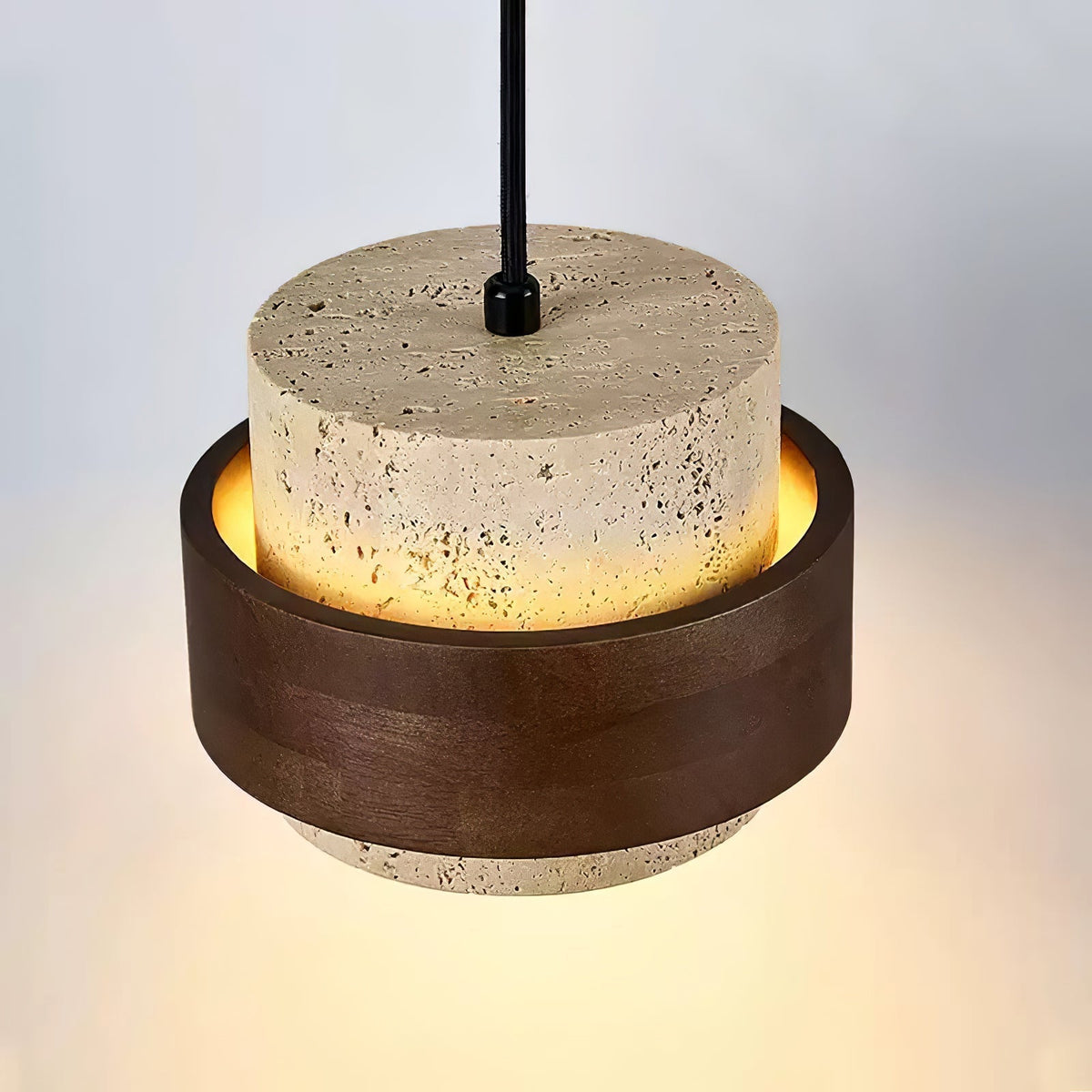 Deldenora Travertine Wall Light-Moonnatur