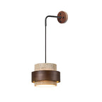 Deldenora Travertine Wall Light-Moonnatur