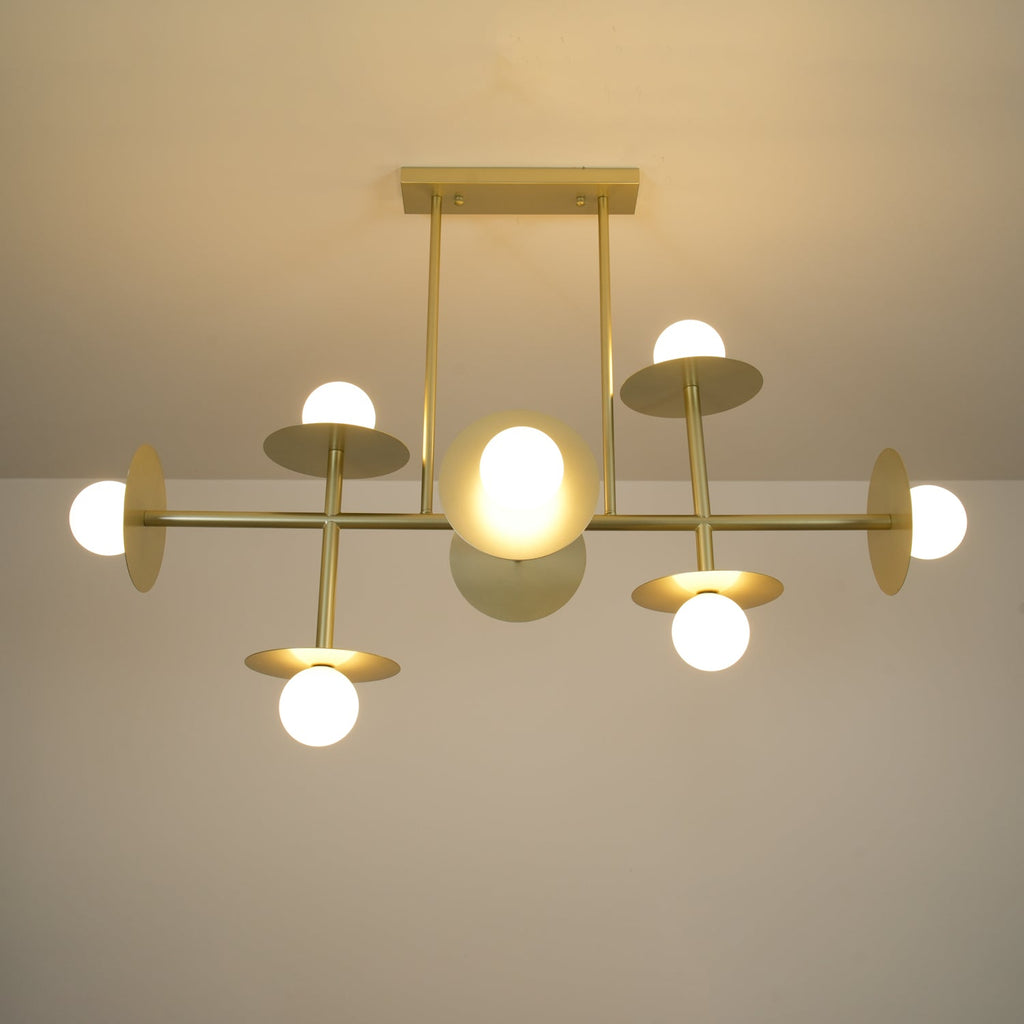 Idenera Glass Chandelier-Moonnatur