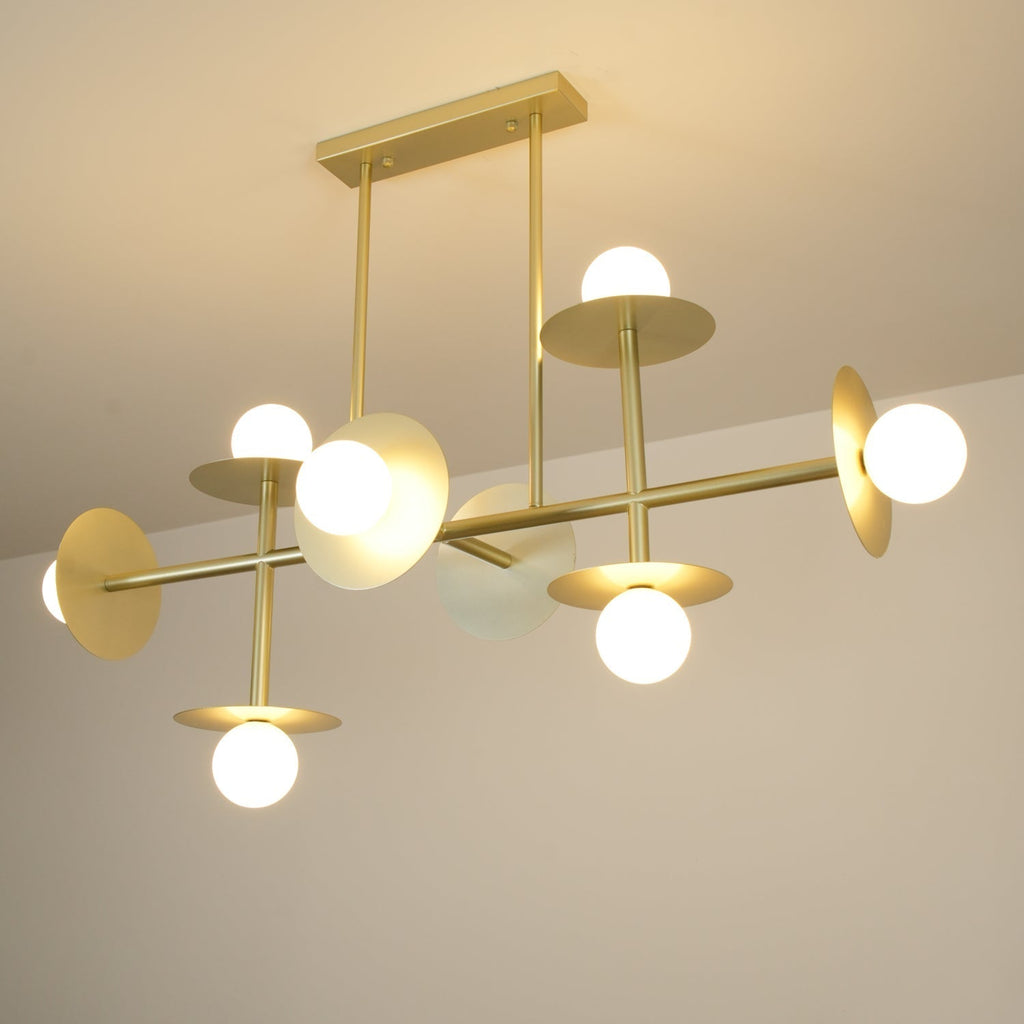 Idenera Glass Chandelier-Moonnatur