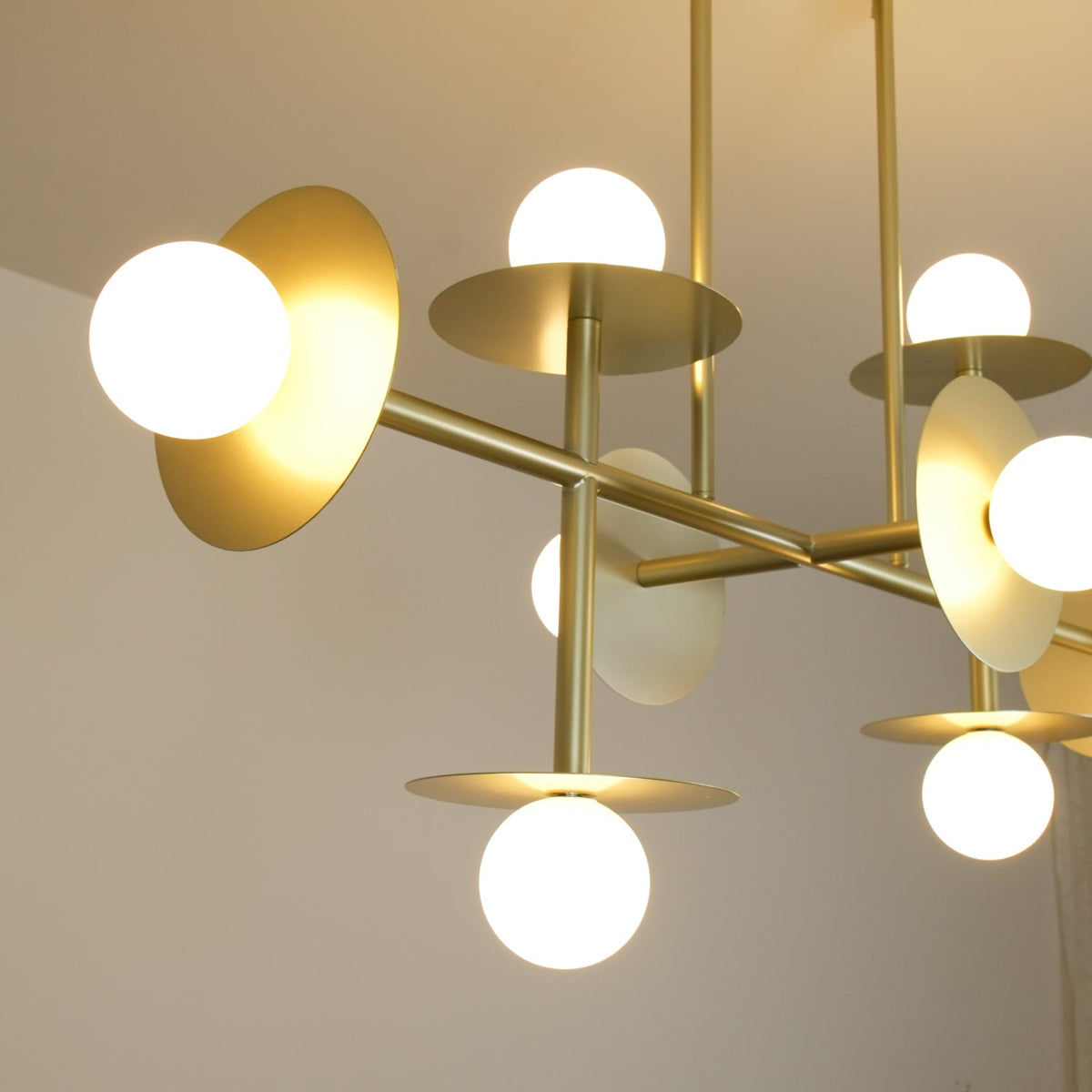 Idenera Glass Chandelier-Moonnatur