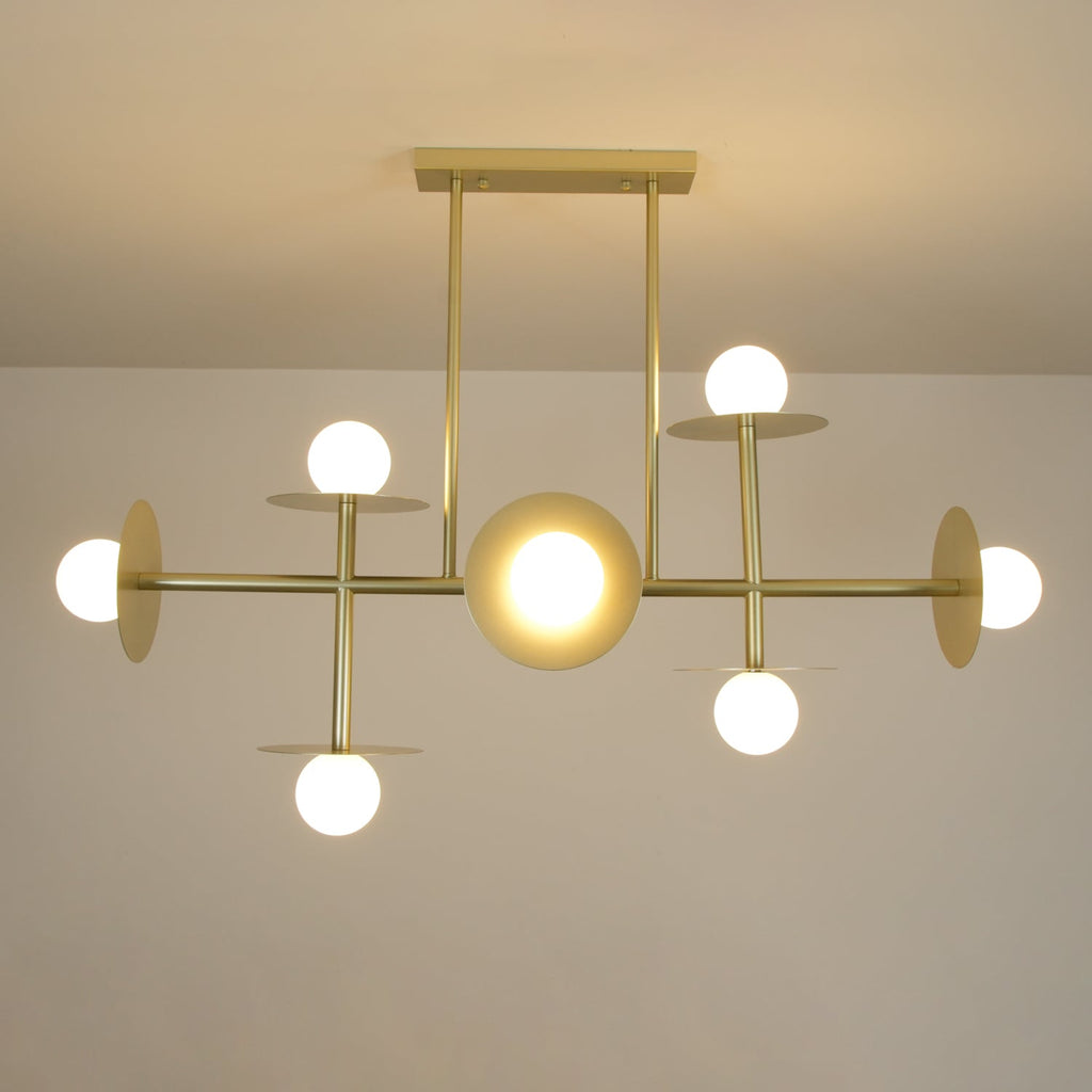 Idenera Glass Chandelier-Moonnatur