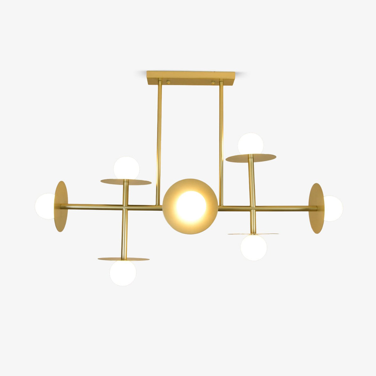 Idenera Glass Chandelier-Moonnatur