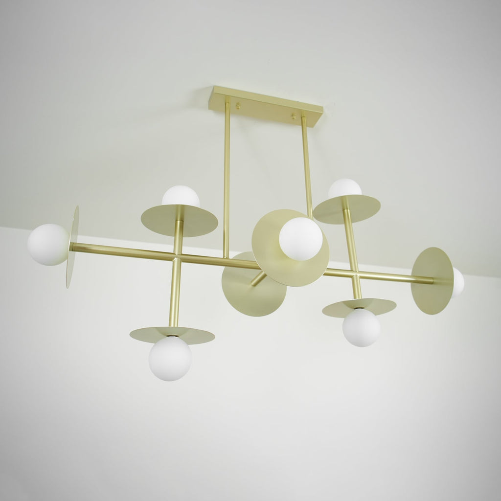 Idenera Glass Chandelier-Moonnatur