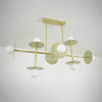 Idenera Glass Chandelier-Moonnatur