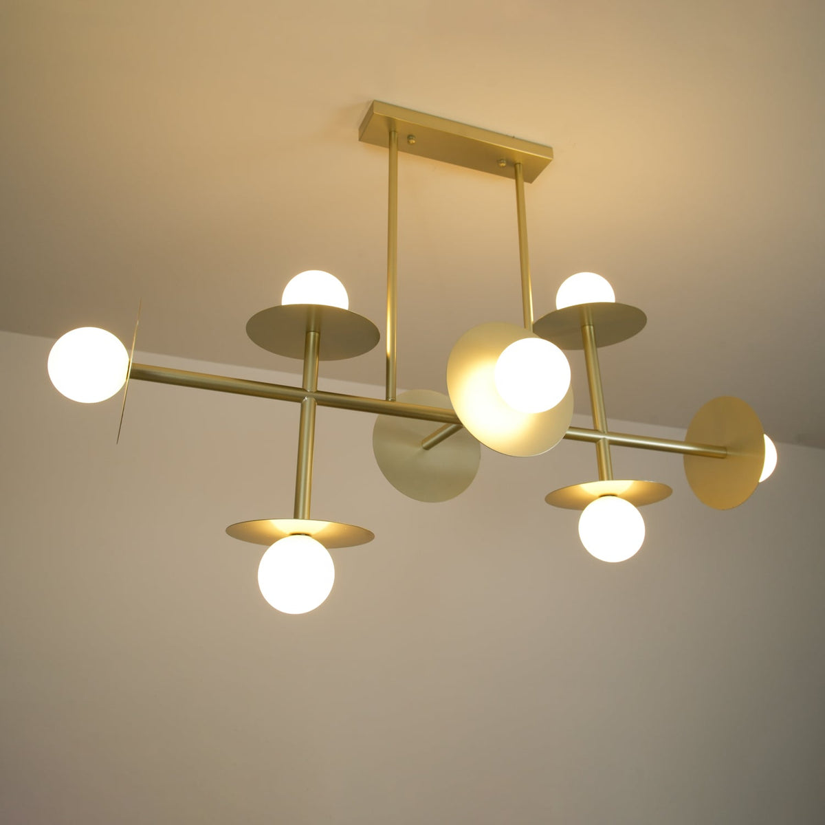 Idenera Glass Chandelier-Moonnatur