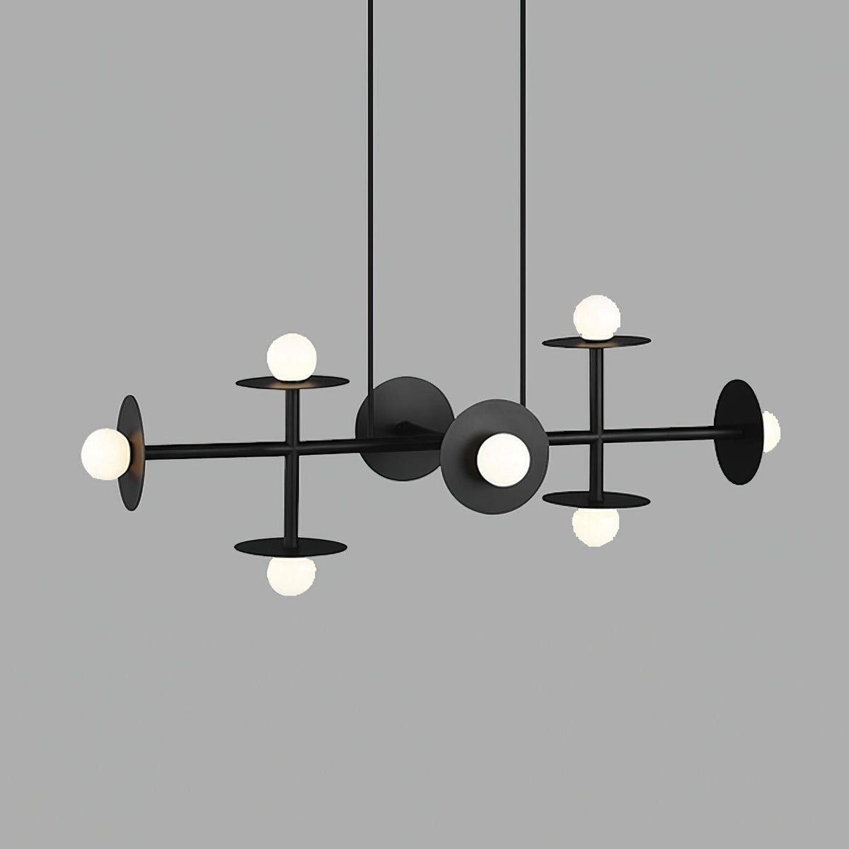 Idenera Glass Chandelier-Moonnatur