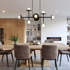 Idenera Glass Chandelier-Moonnatur