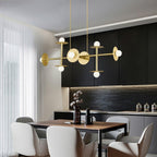 Idenera Glass Chandelier-Moonnatur