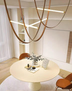 Alderose Silicone Pendant Light-Moonnatur