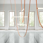Alderose Silicone Pendant Light-Moonnatur