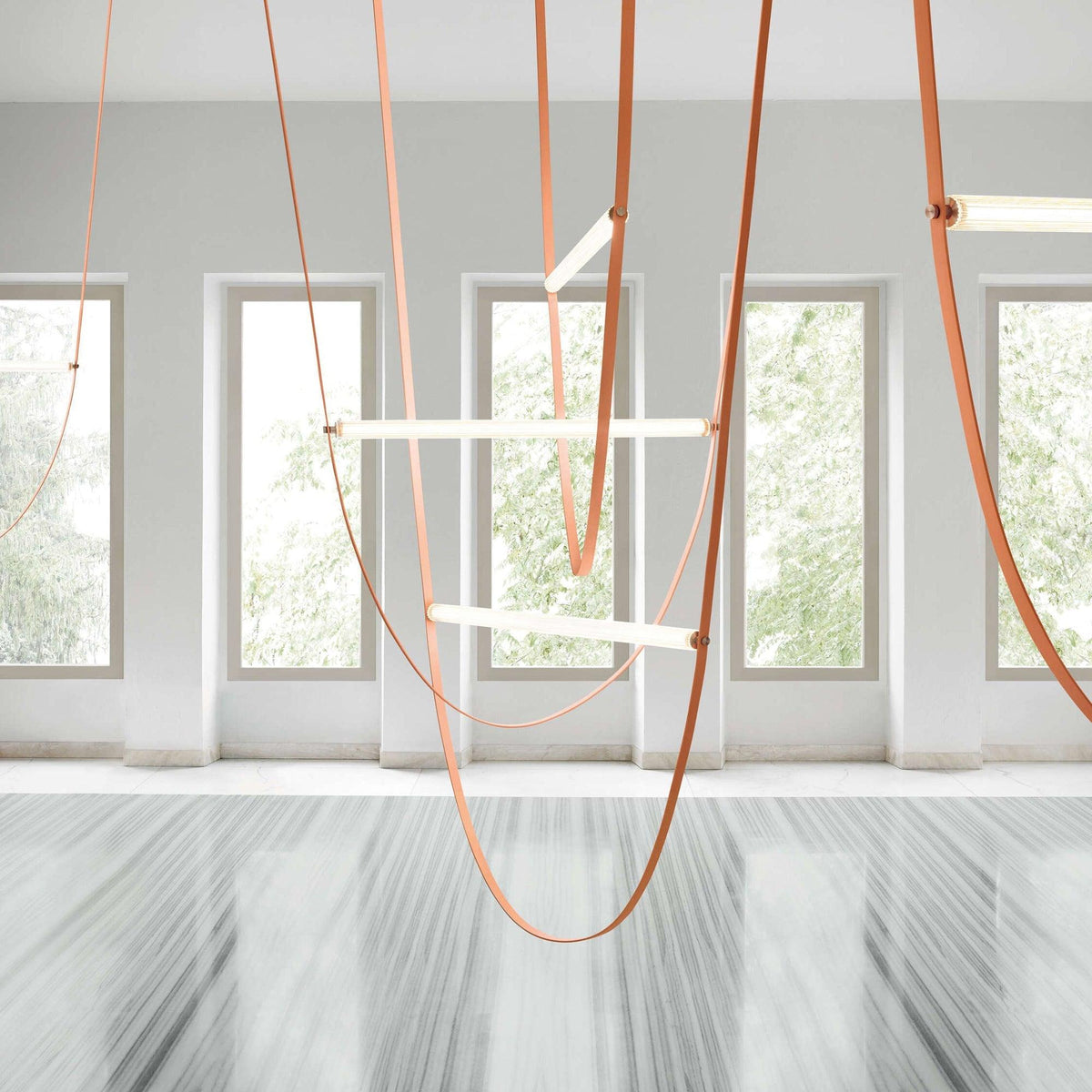 Alderose Silicone Pendant Light-Moonnatur