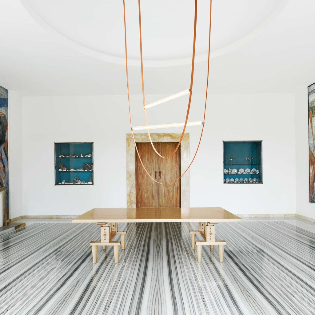 Alderose Silicone Pendant Light-Moonnatur