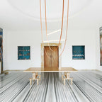 Alderose Silicone Pendant Light-Moonnatur